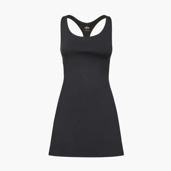 Alo Yoga Airlift Fly Dress Black