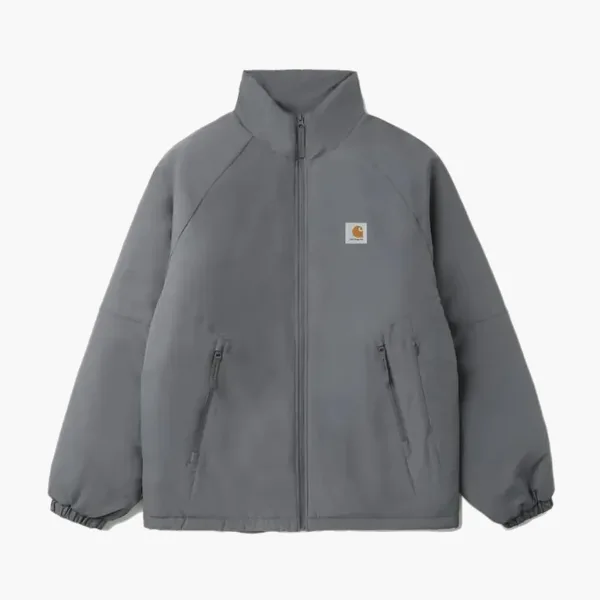 Carhartt WIP Insulated Fleece Jacket Grey