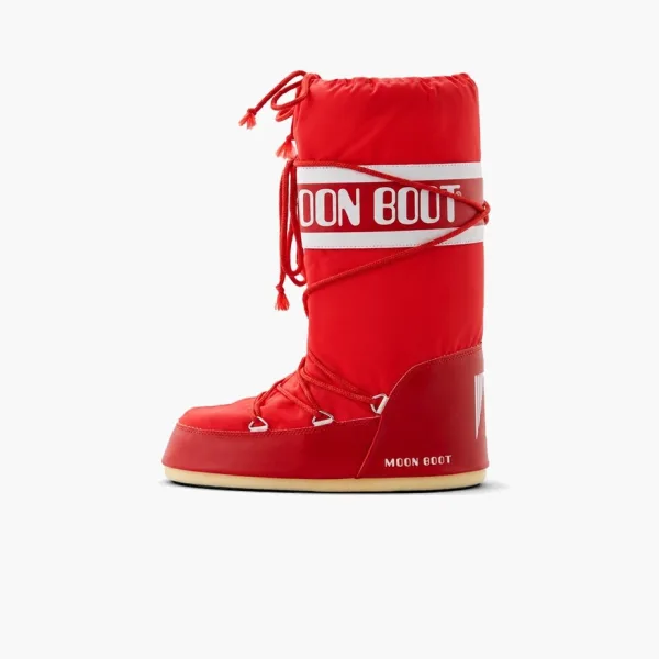 Moon Boot Icon Nylon Red
