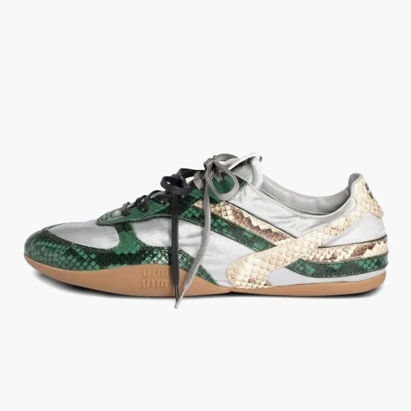 Miu Miu Gymnasium WMNS Cloudy Gray/Fir Green