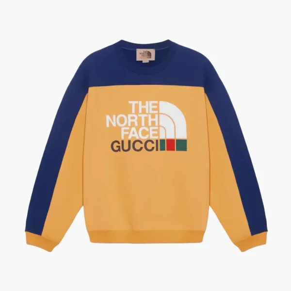 Gucci x The North Face Sweatshirt Yellow/Blue