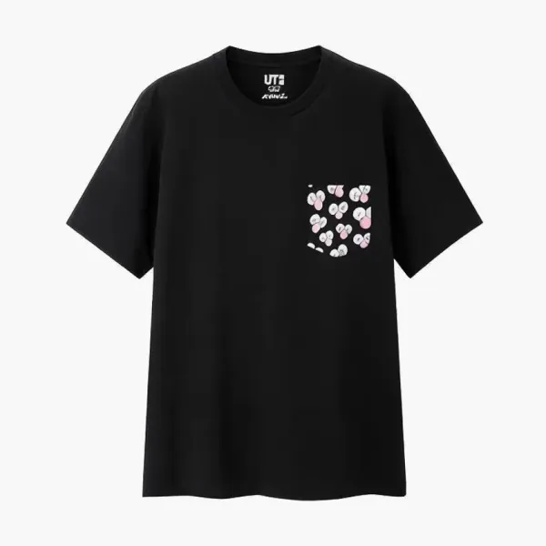 Kaws x Uniqlo BFF Pocket Tee T-Shirt Black