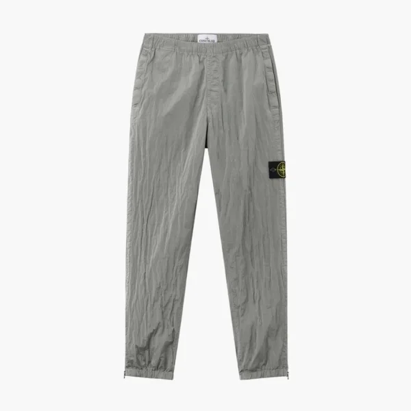 Stone Island Nylon Metal Econyl Trousers Pearl Grey