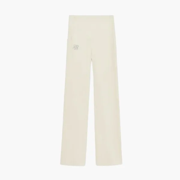 Loewe x On Soft Bootleg Trousers Ivory