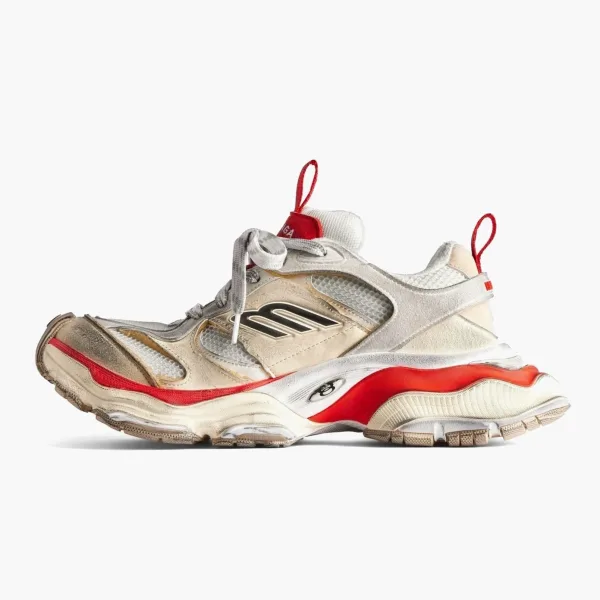 Balenciaga Cargo Worn-Out - Beige Red