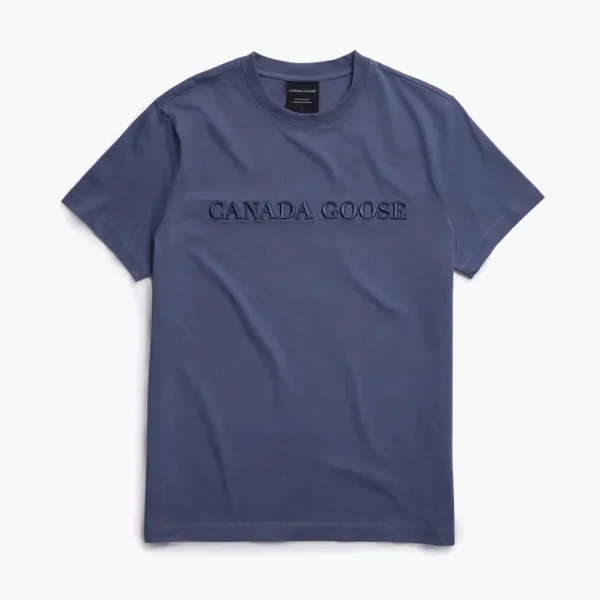 Canada Goose Emersen Crewneck T-Shirt Ozone Blue