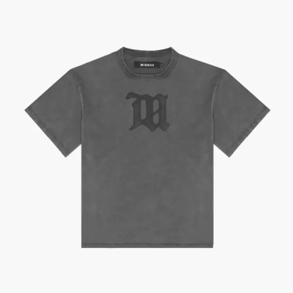 Misbhv Signature T-shirt Washed Black