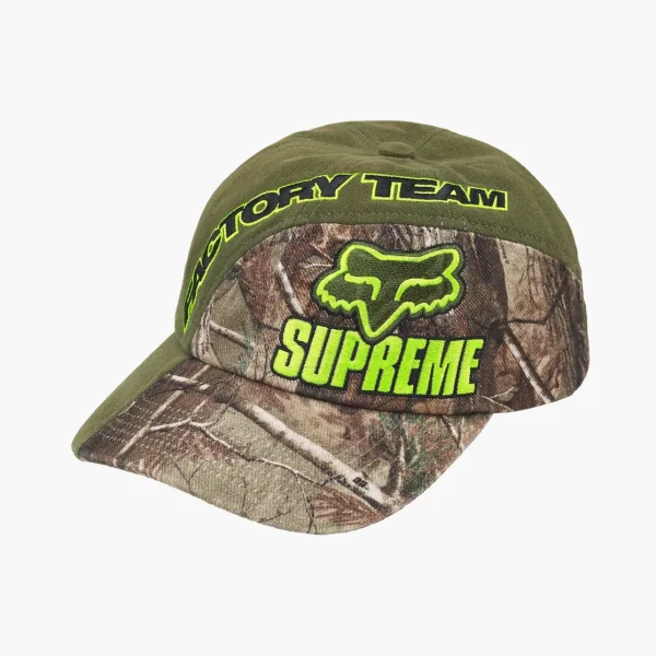 Supreme x Fox Racing 6-Panel Realtree AP Camo
