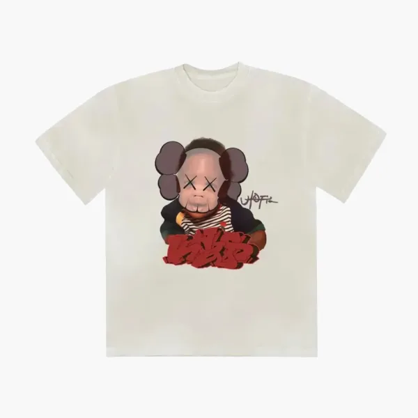 Travis Scott x Kaws Utopia I T-Shirt White
