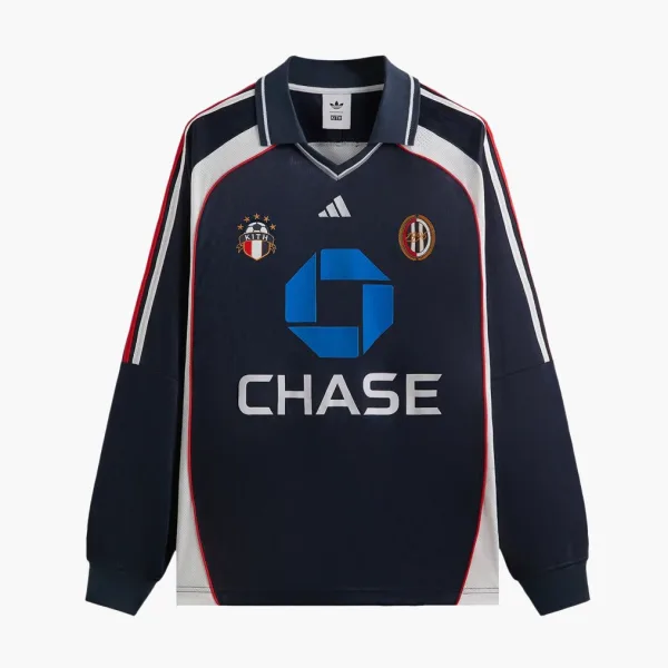 Kith x Adidas Football Chase Long Sleeve Jersey Legend Ink
