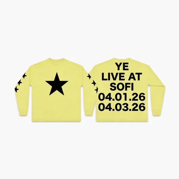 Yeezy LS-03 Star Long Sleeve Tee Yellow