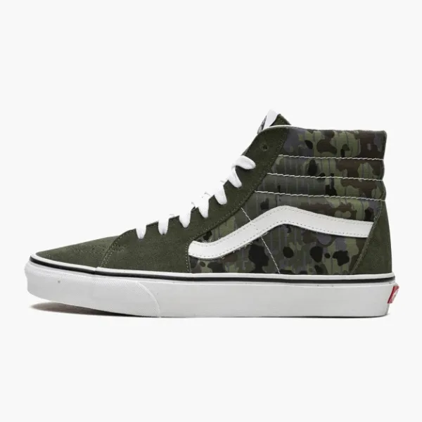 Vans Sk8-hi Rain Camo Green