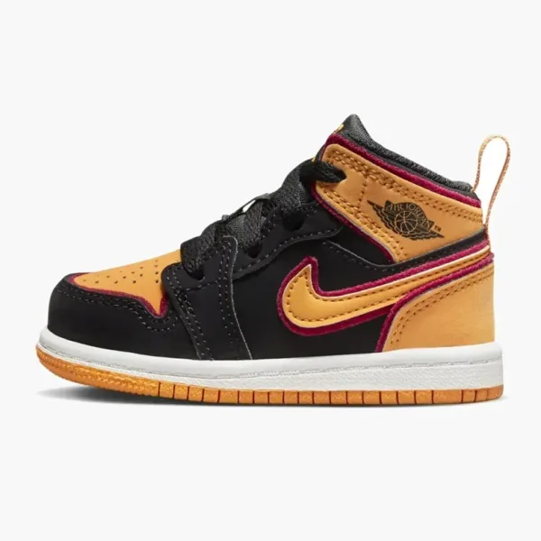 Air Jordan 1 Mid TD Vivid Orange