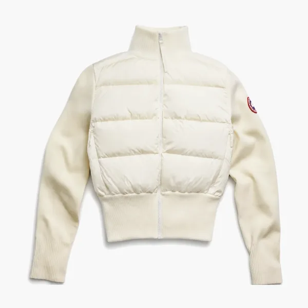 Canada Goose HyBridge Down Jacket WMNS Straw White