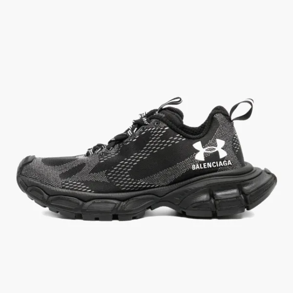 Balenciaga 3XL Knit Sneaker x Under Armour WMNS Black