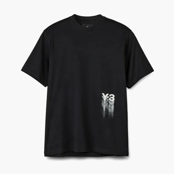 Y-3 GFX Short Sleeve Tee Black