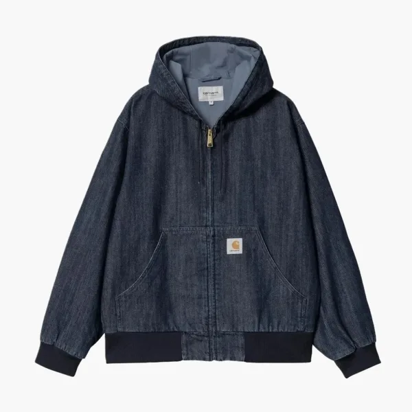 Carhartt WIP OG Active Hooded Denim Jacket Indigo