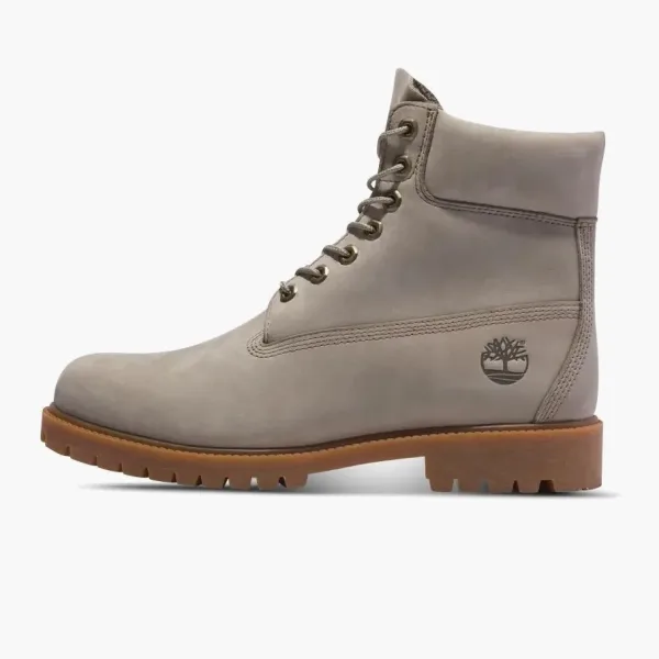 Timberland Heritage 6-Inch Lace-Up Boot Light Taupe Nubuck