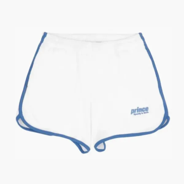 SPORTY & RICH Prince Sporty Performance-Shorts White