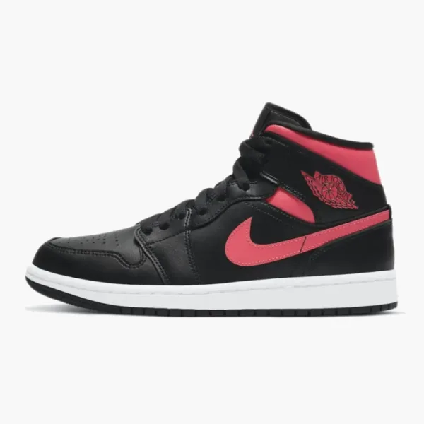 Air Jordan 1 Mid WMNS Black Siren Red