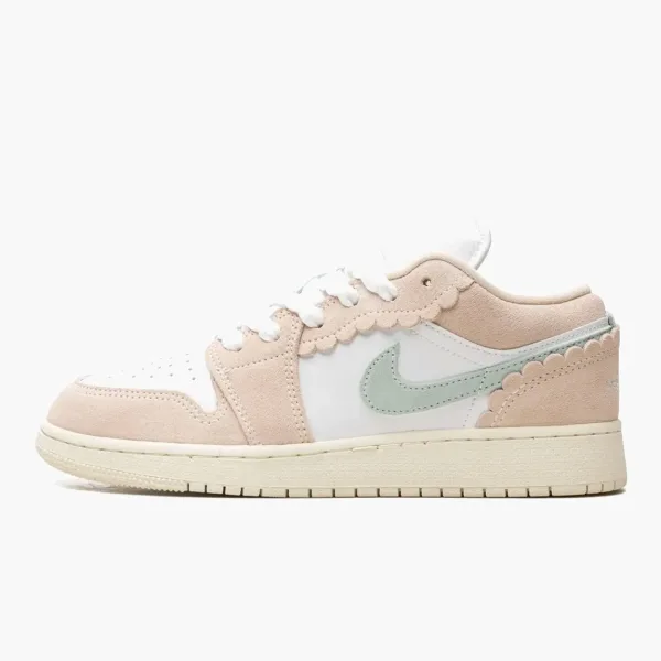Air Jordan 1 Low SE GS Scalloped Edge