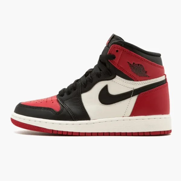 Air Jordan 1 Retro High OG GS Bred Toe