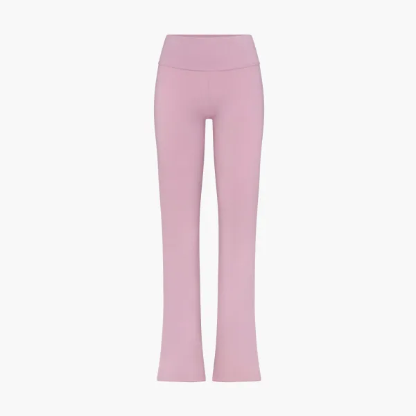 Skims Cotton Jersey Foldover Pant Dusk