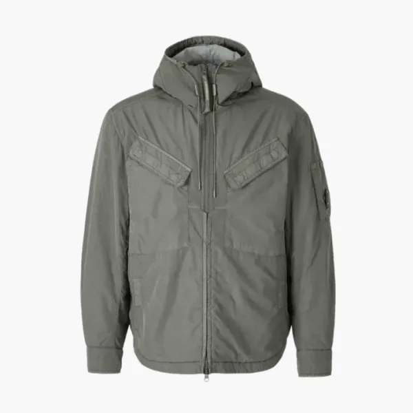 C.P. Company Technical Hooded Jacket Grey