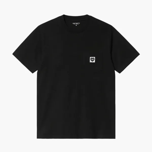 Carhartt WIP Pocket Square Patch T-Shirt Black