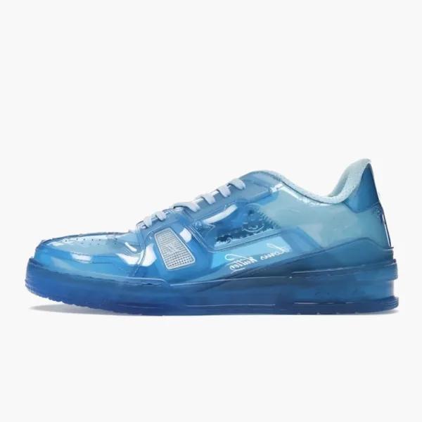 Louis Vuitton Trainer Sneaker Pvc Blue