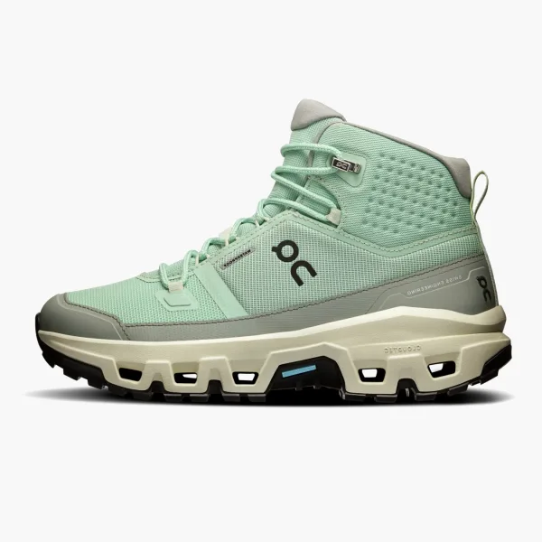 ON Cloudrock Mid Waterproof WMNS Mineral Aloe