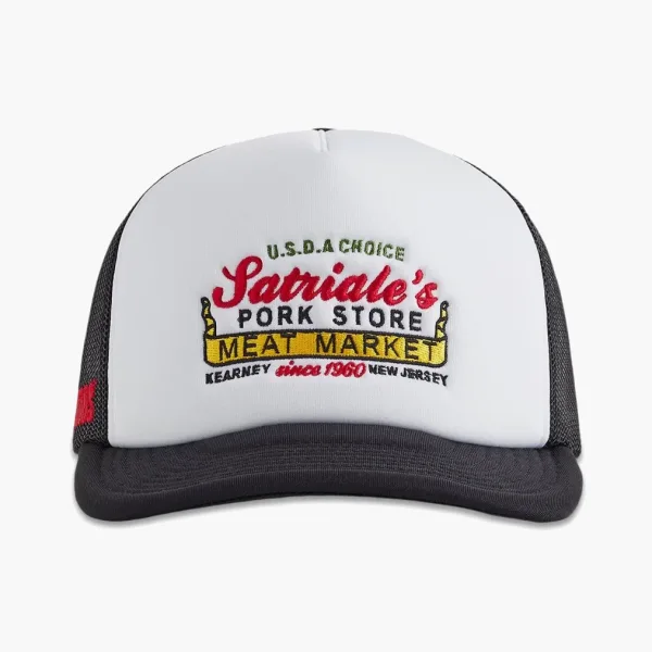 Kith x The Sopranos Satriale's Nolan Trucker Hat Black