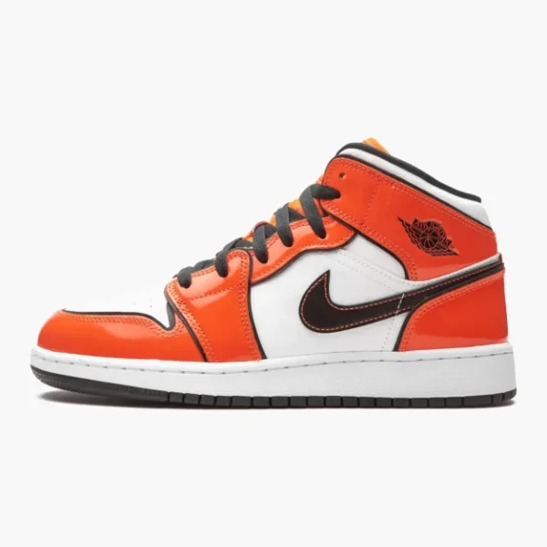 Air Jordan 1 Mid SE GS Turf Orange