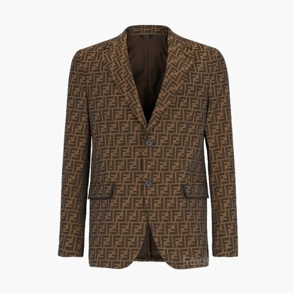 Fendi Casual Blazer Brown