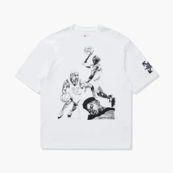 Off-white X Jordan T-shirt White