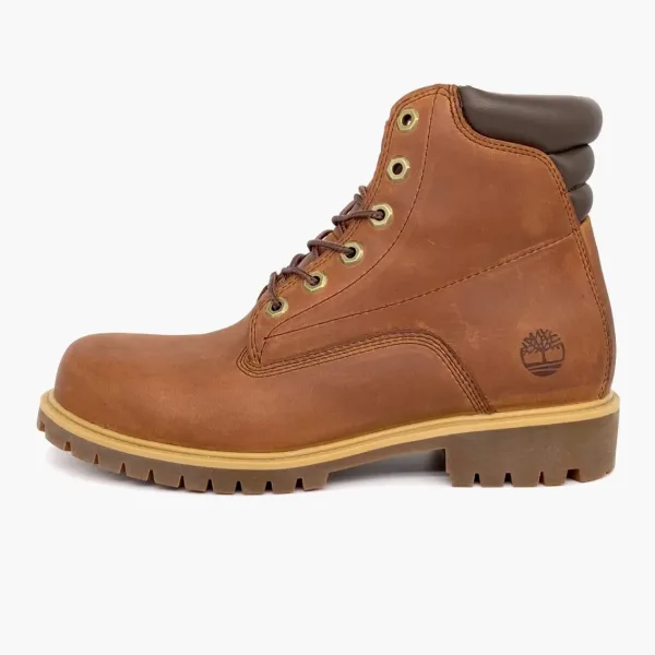 Timberland 6 Inch Waterproof Boot Brown Alburn Nubuck