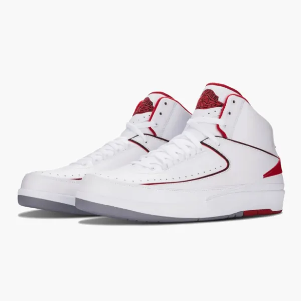 Air Jordan 2 Retro White / Varsity Red