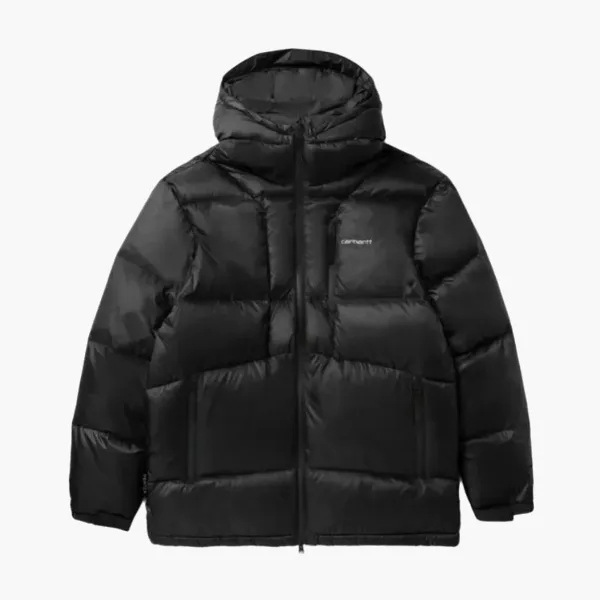 Carhartt WIP Hooded Down Puffer Jacket Black