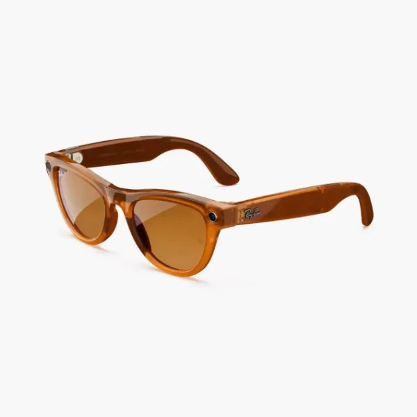Ray-Ban Meta Skyler Sunglasses Shiny Caramel / Brown