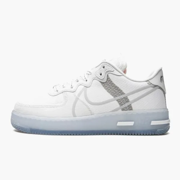 Nike Air Force 1 React White Light Bone