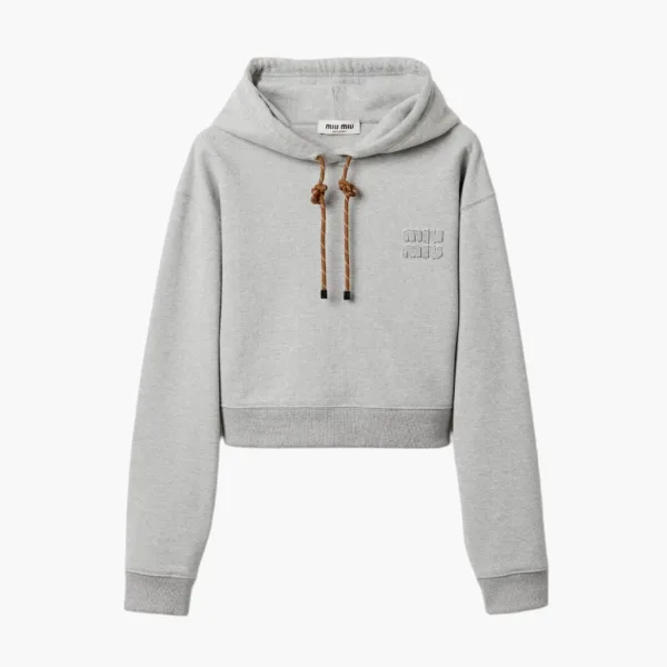 Miu Miu Hoodie Grey
