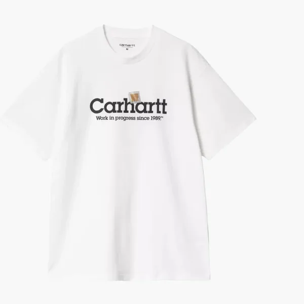 Carhartt WIP Script Logo T-Shirt White