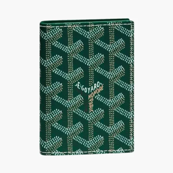 Goyard Saint Marc Card Holder Green