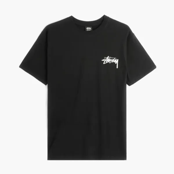 Stussy Fuzzy Dice Tee Black