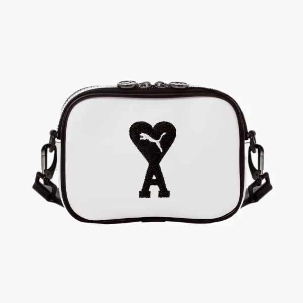 Puma x Ami Paris Shoulder Bag White