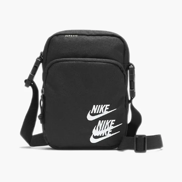Nike Heritage Crossbody Bag Black / White