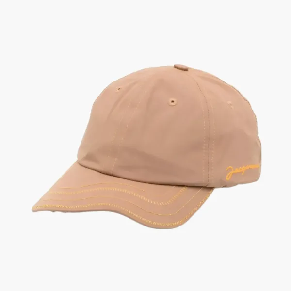 Jacquemus Baseball Cap Dark Beige