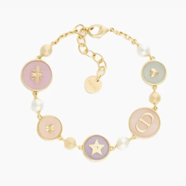 Dior Metal Bracelets D-Luck WMNS Gold