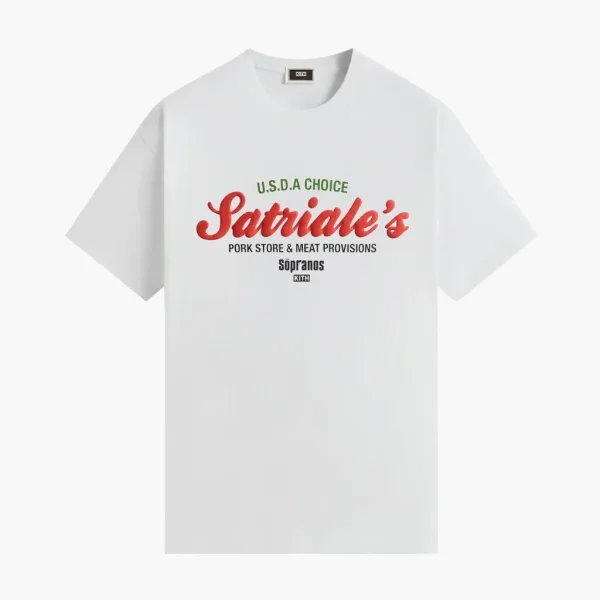 Kith x The Sopranos Satriale's Vintage Tee White