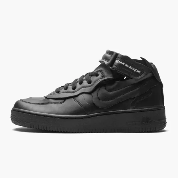 Nike Air Force 1 Mid Comme Des Garcons - Black